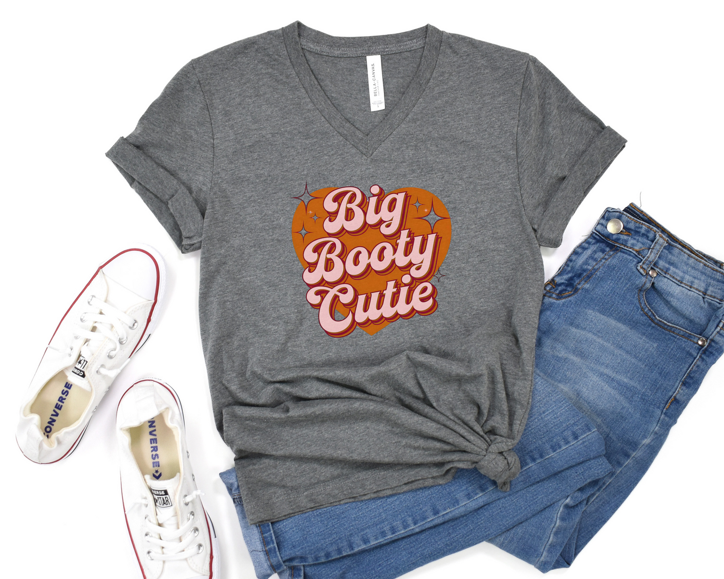 Big Booty Cutie V-Neck Shirt