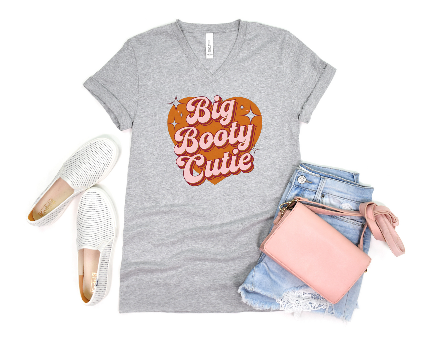 Big Booty Cutie V-Neck Shirt