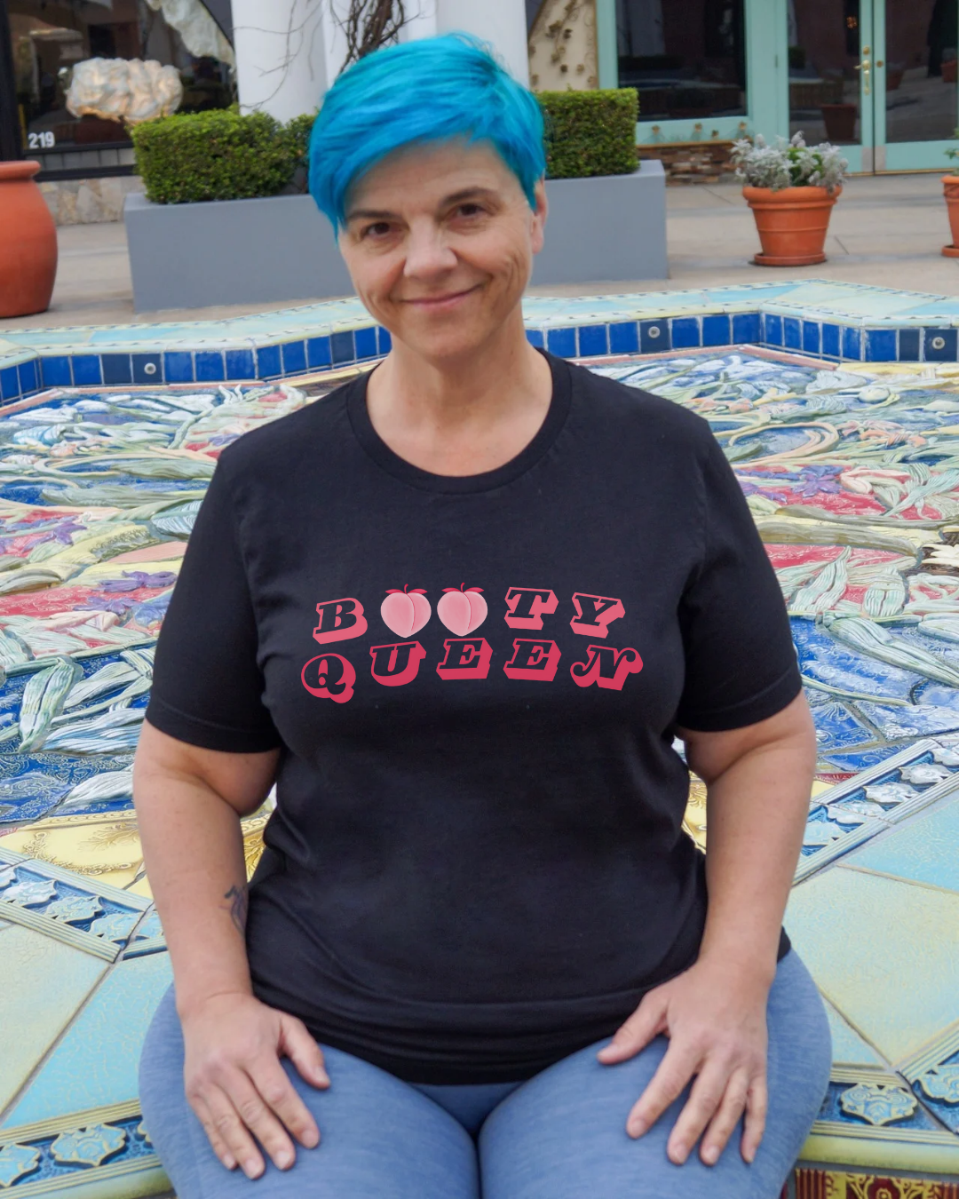 Booty Queen Crew Neck Tee
