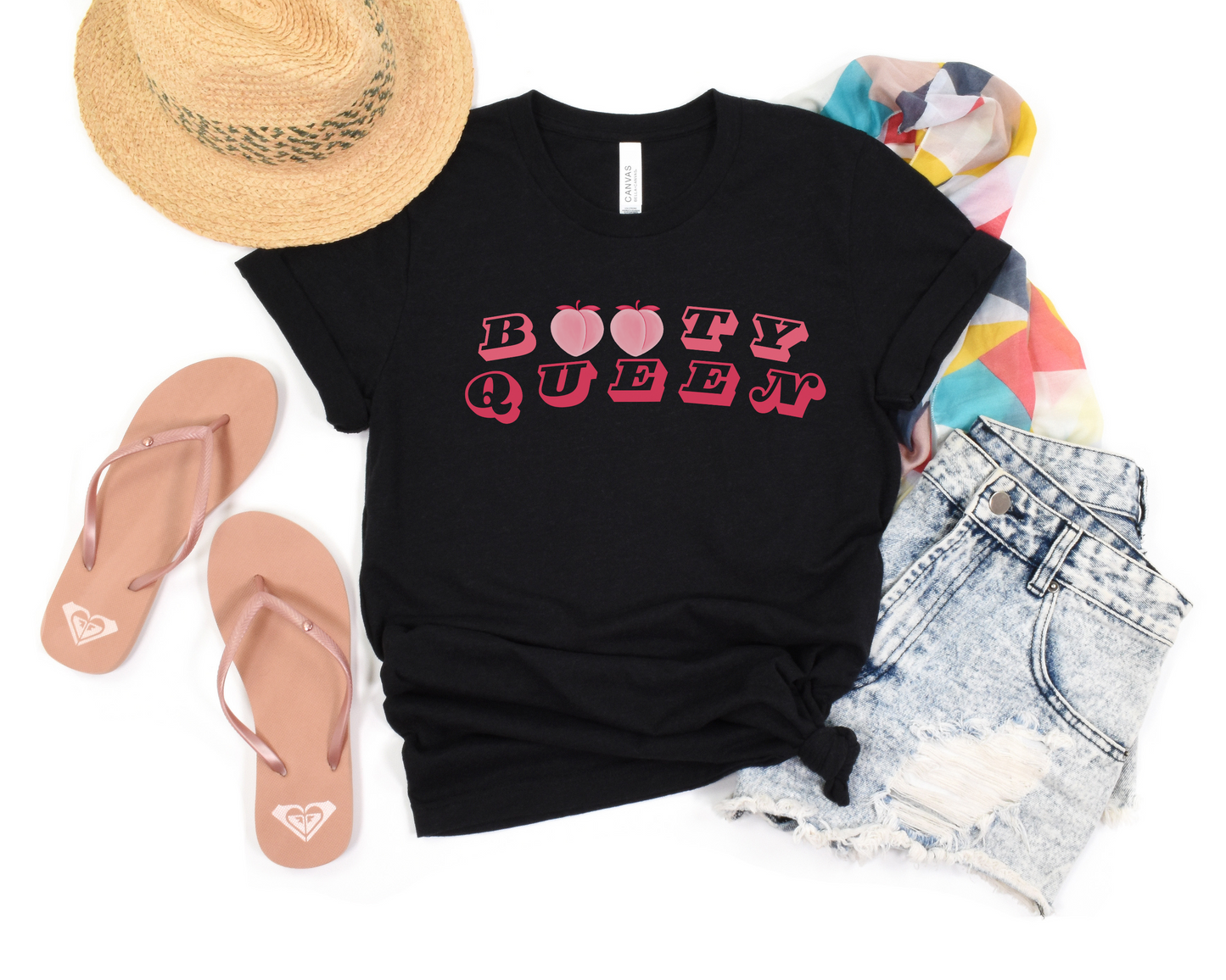 Booty Queen Crew Neck Tee