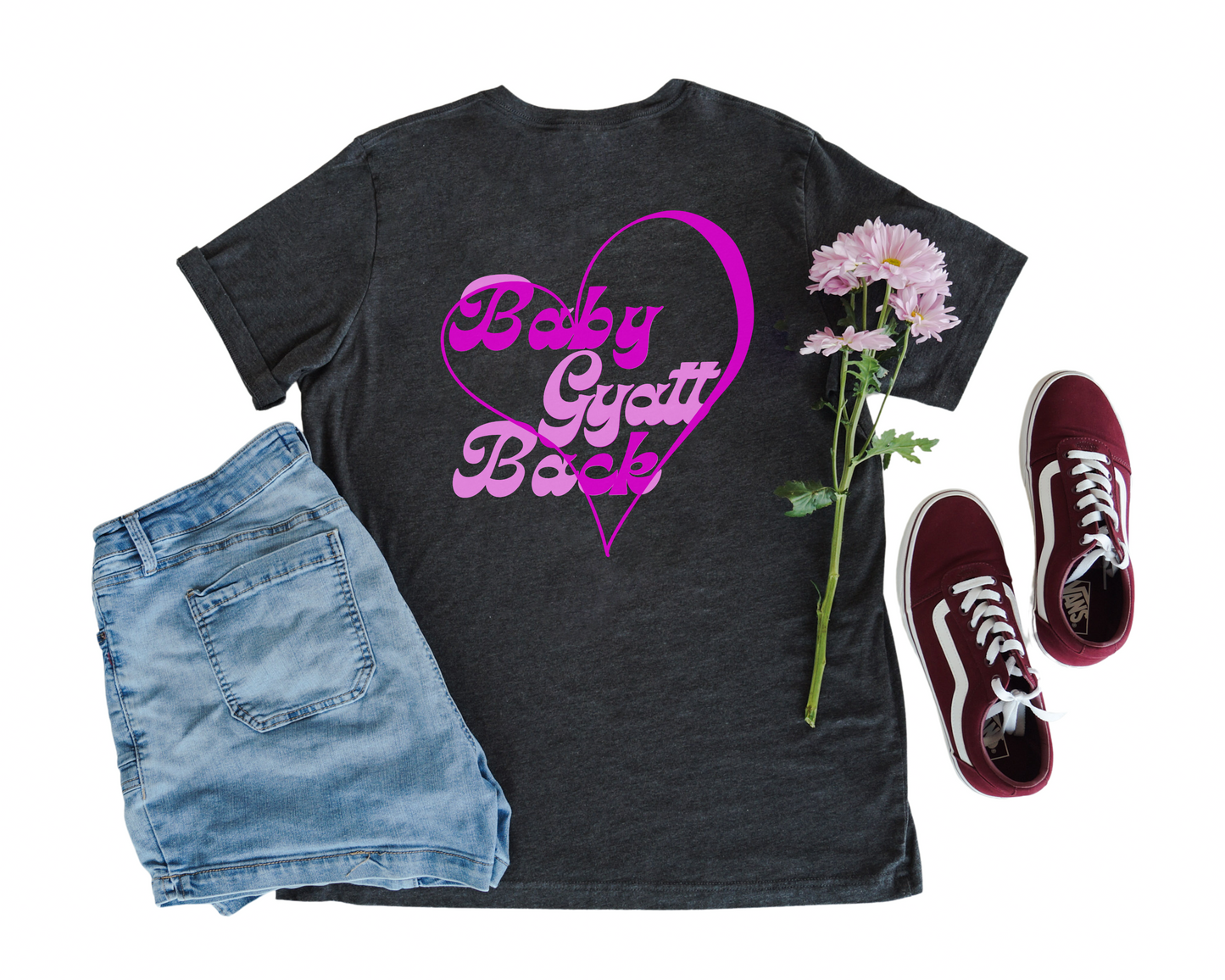 Baby Gyatt Back Crew Neck Tee