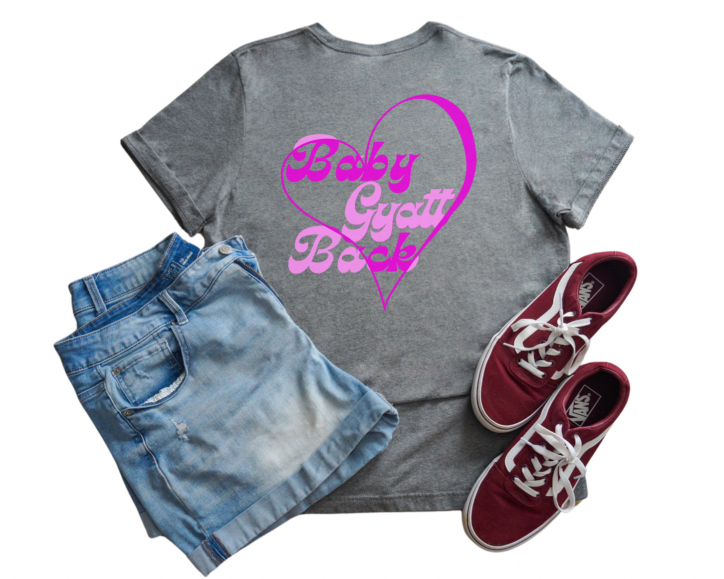 Baby Gyatt Back Crew Neck Tee