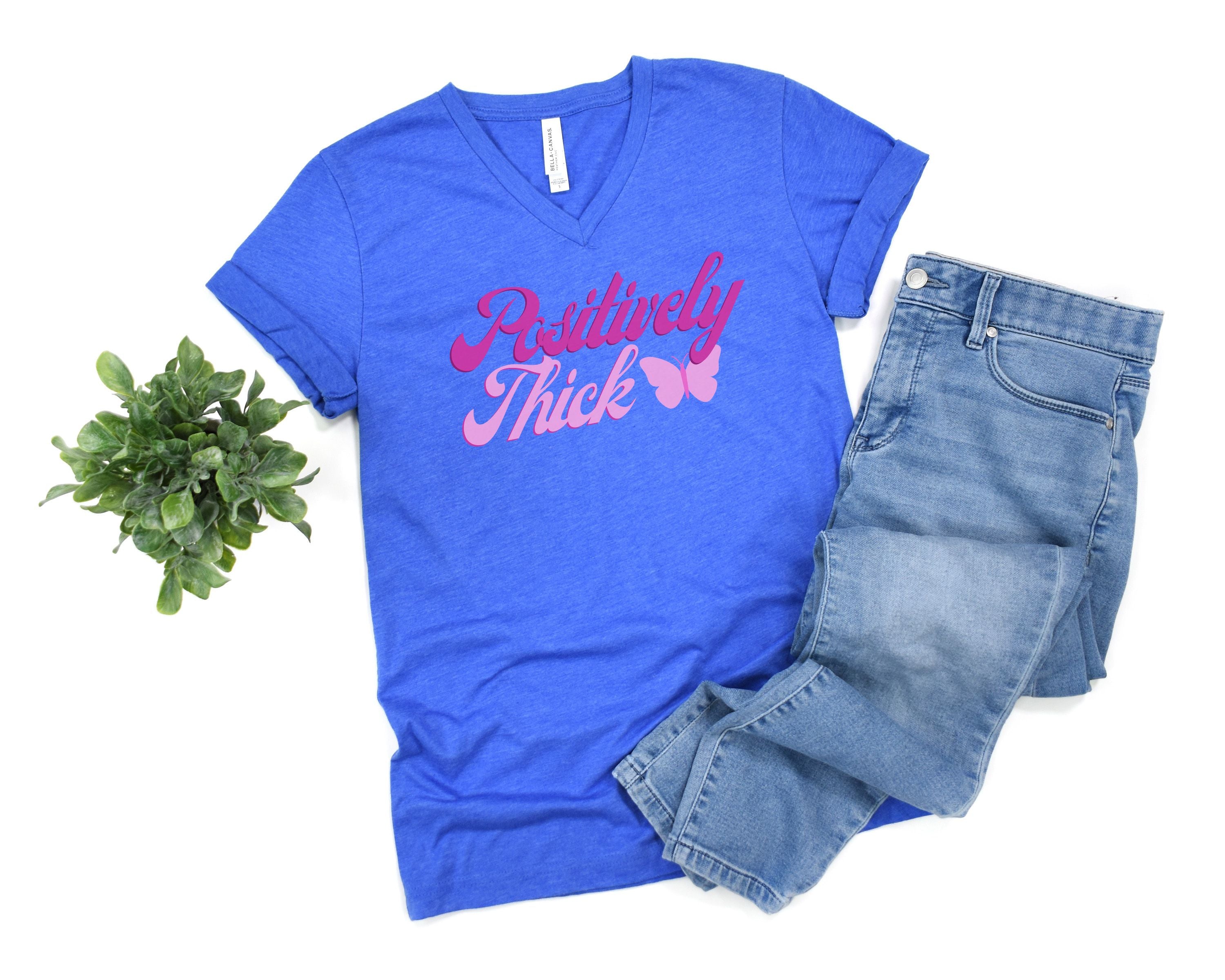 Positively Thick V-Neck