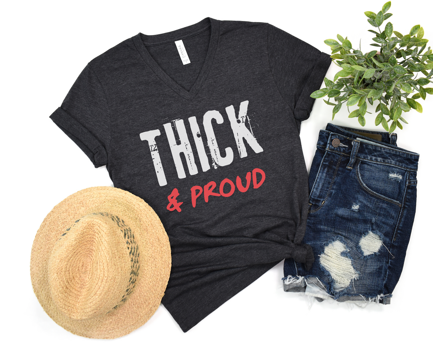 Thick & Proud V-Neck Shirt