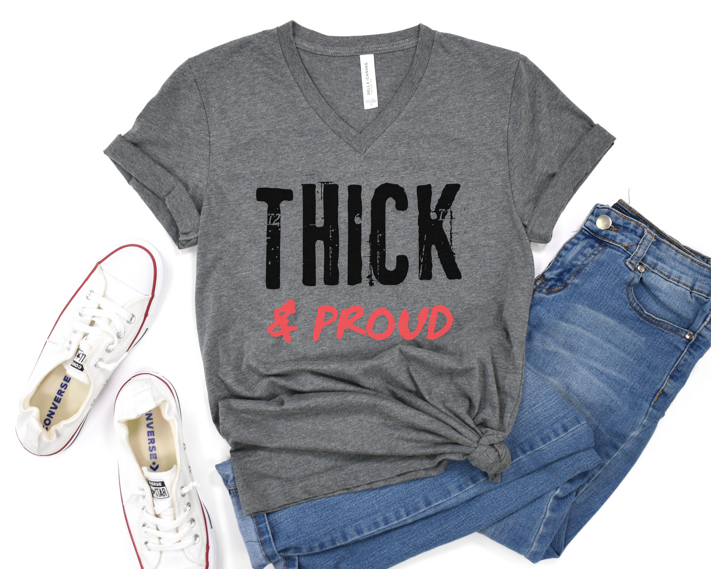 Thick & Proud V-Neck Shirt