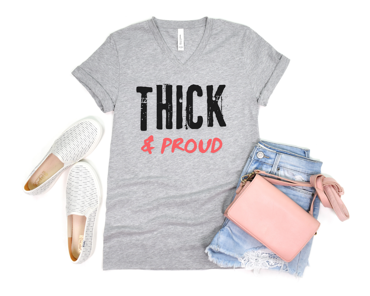 Thick & Proud V-Neck Shirt