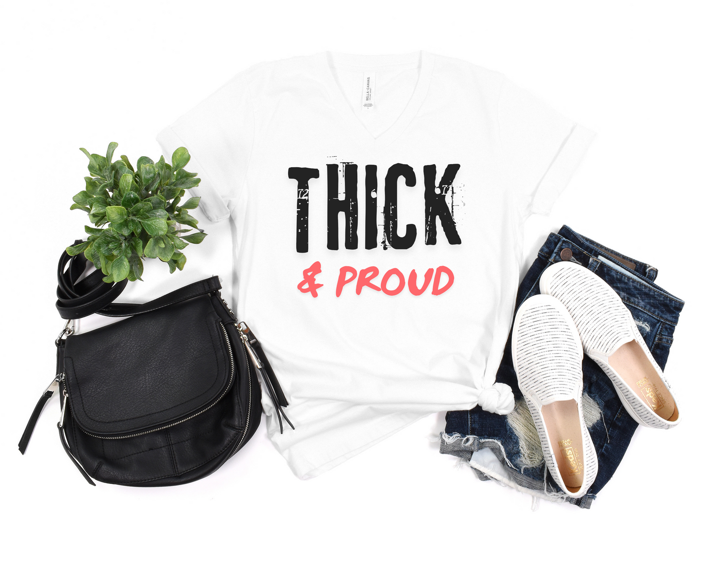 Thick & Proud V-Neck Shirt