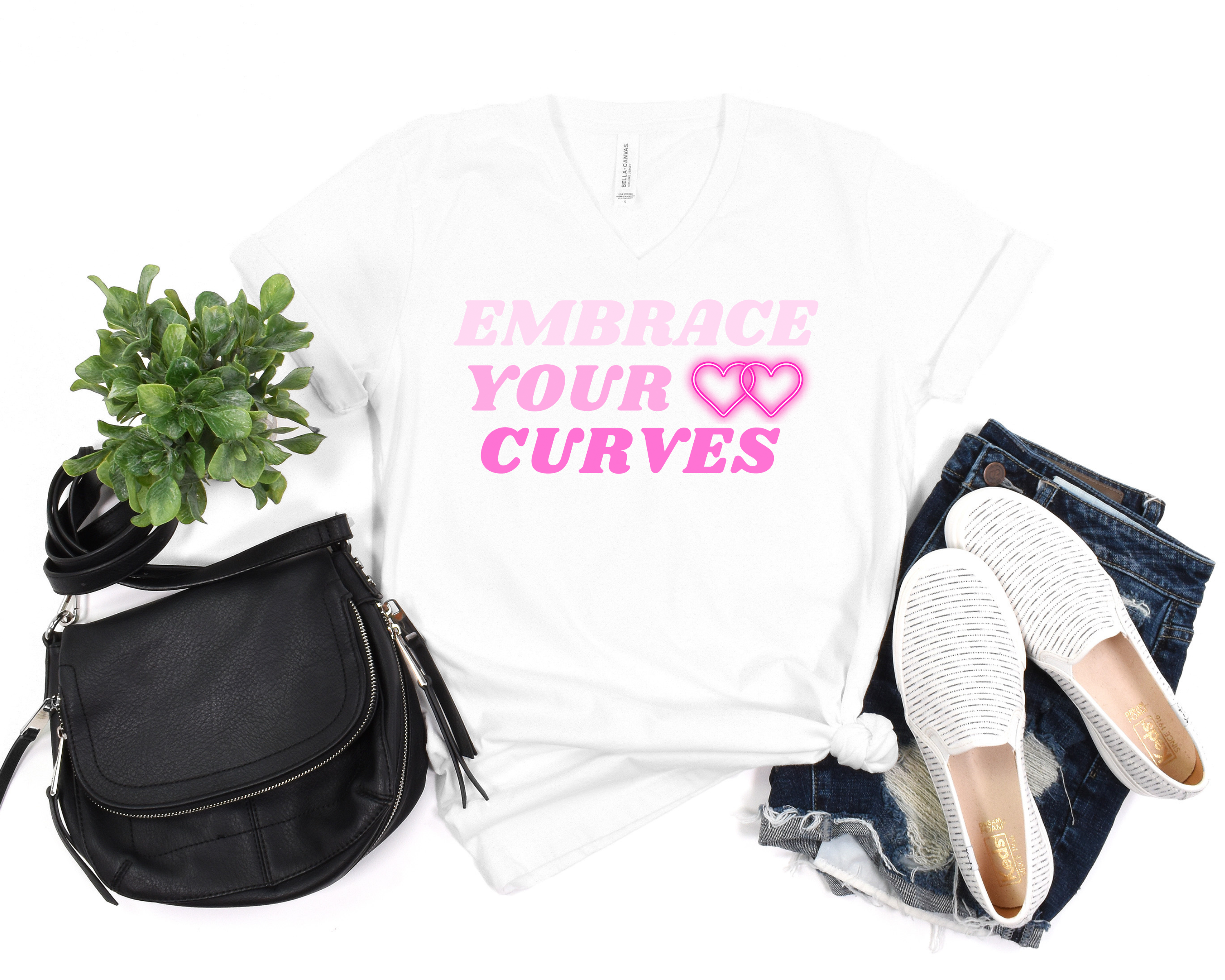 Embrace Your Curves V-Neck