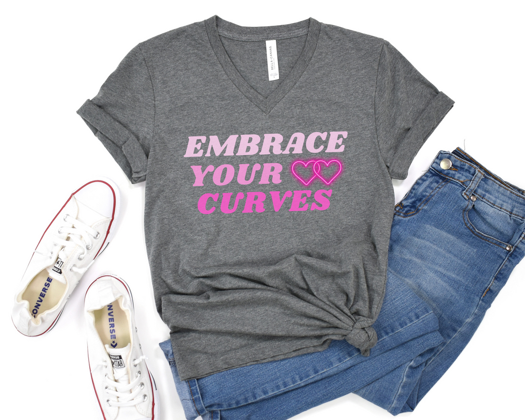 Embrace Your Curves V-Neck