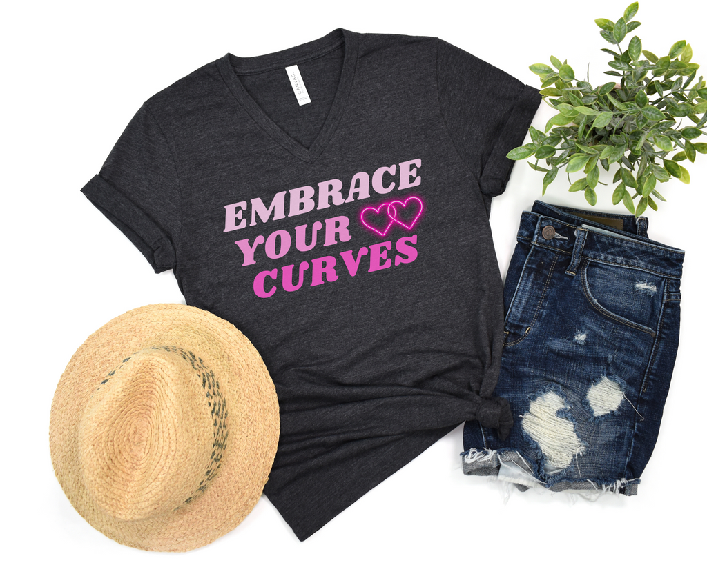 Embrace Your Curves V-Neck