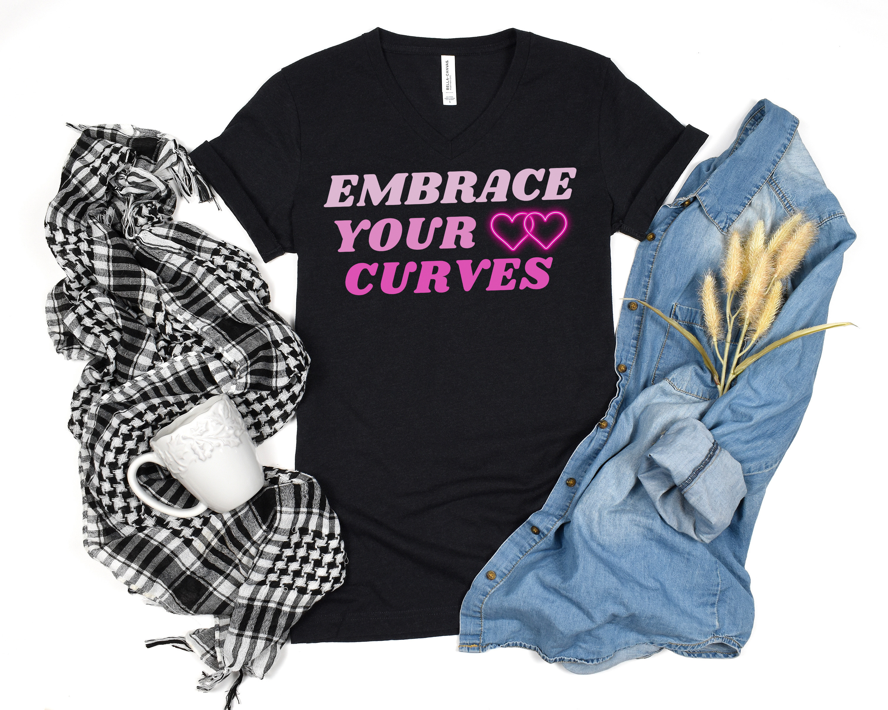 Embrace Your Curves V-Neck