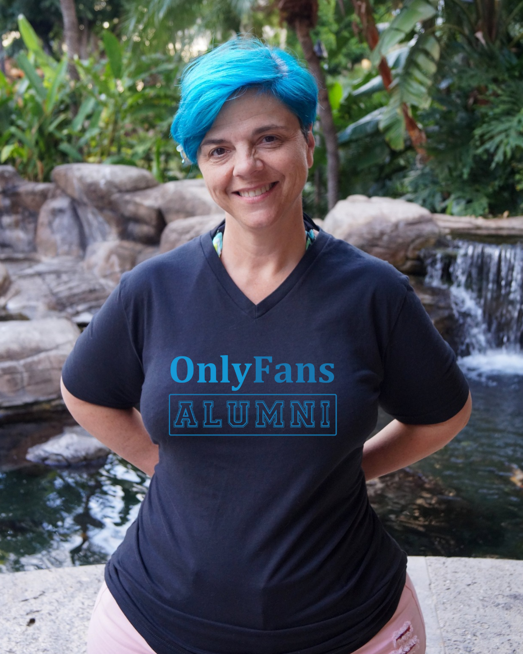 OnlyFans Alumni V-Neck Shirt