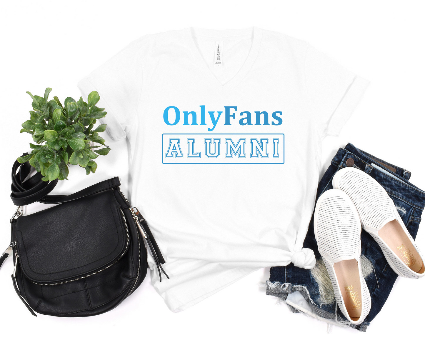 OnlyFans Alumni V-Neck Shirt