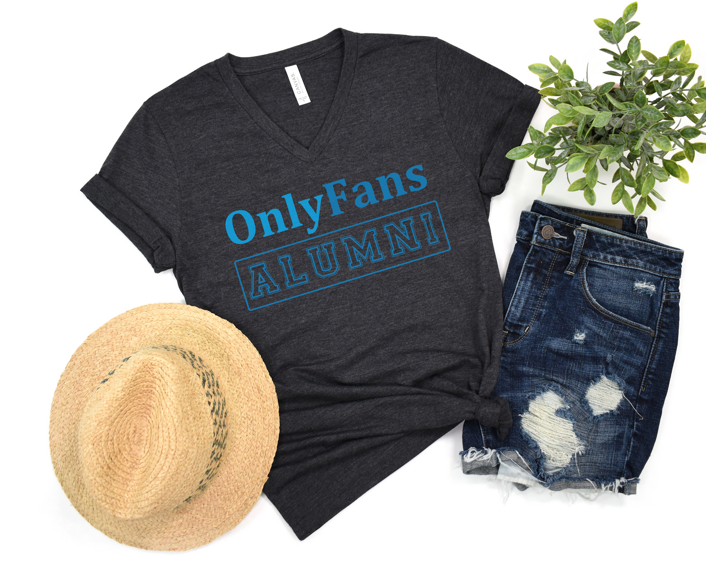 OnlyFans Alumni V-Neck Shirt