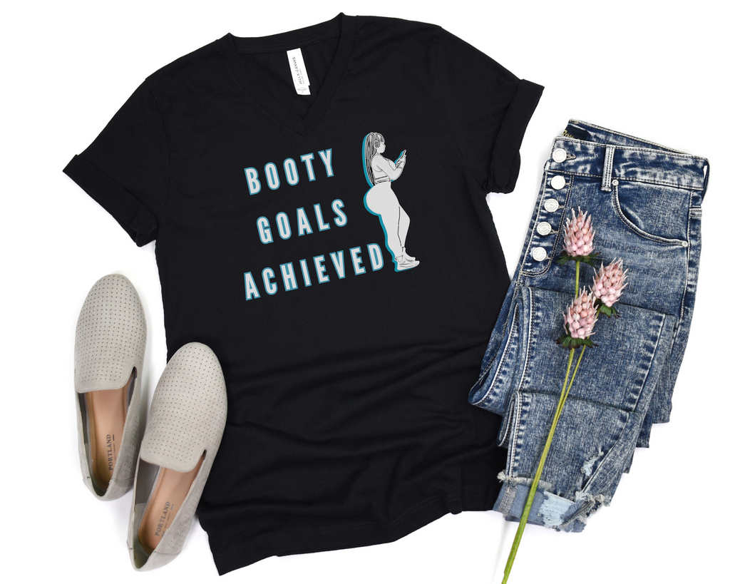 Booty Goals Achieved V-Neck