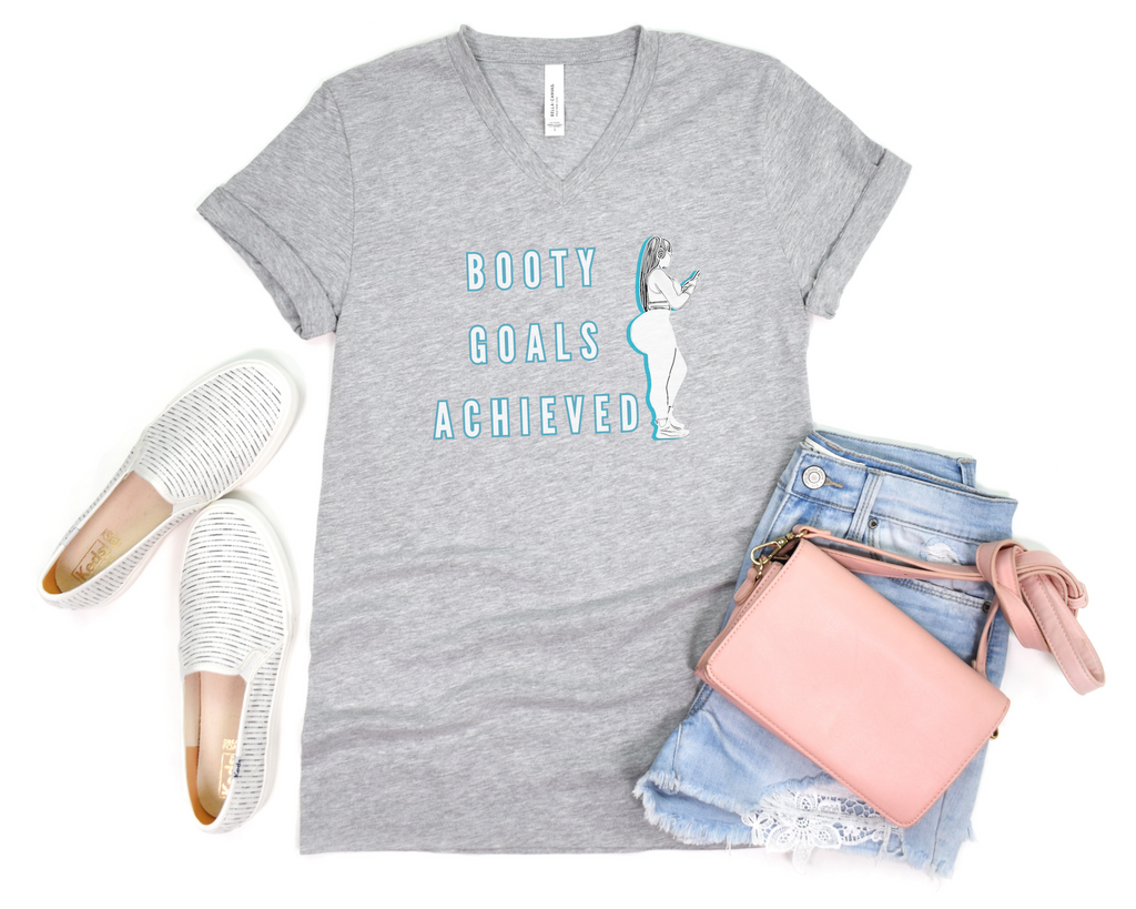 Booty Goals Achieved V-Neck