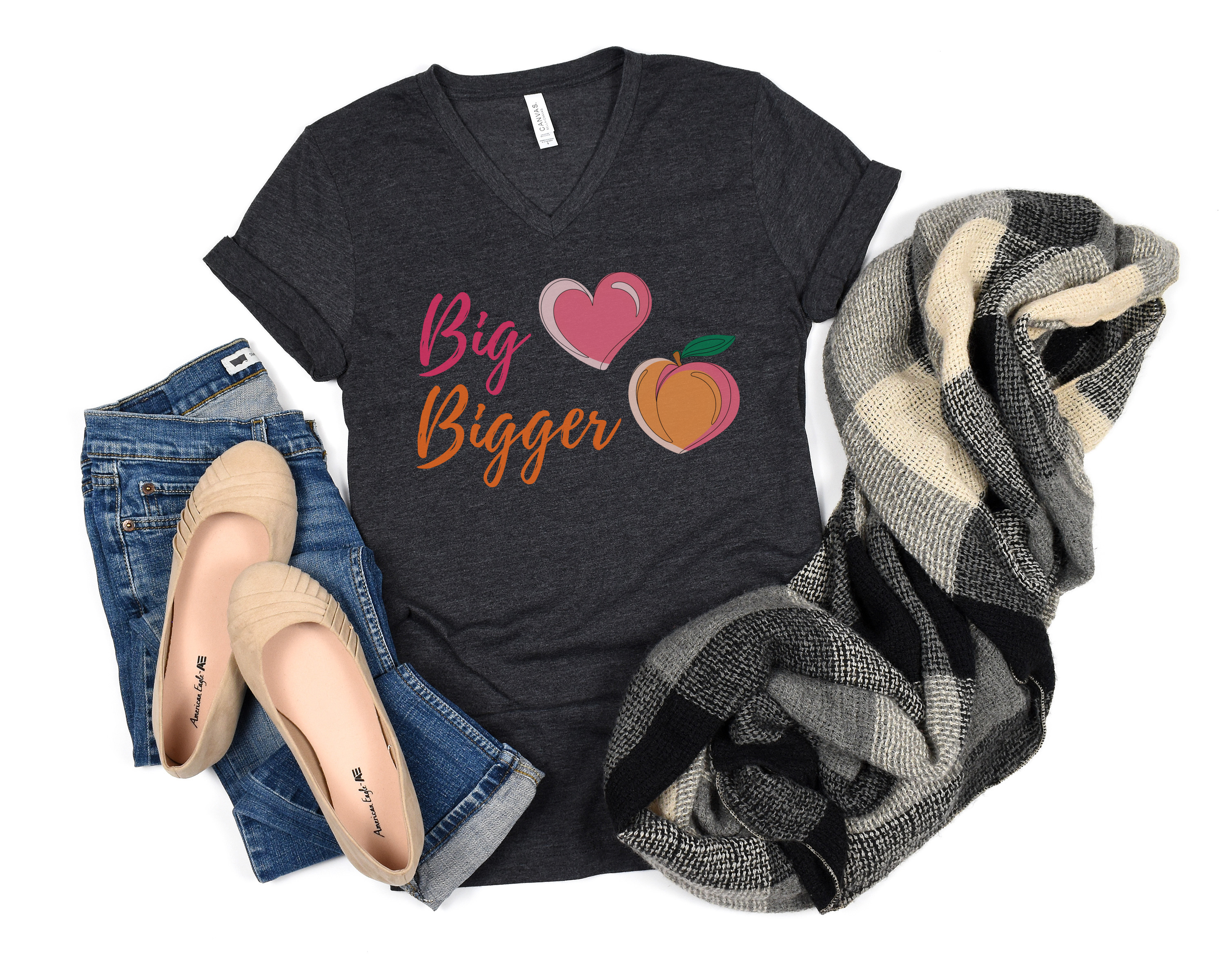 Big Heart Bigger Butt V-Neck
