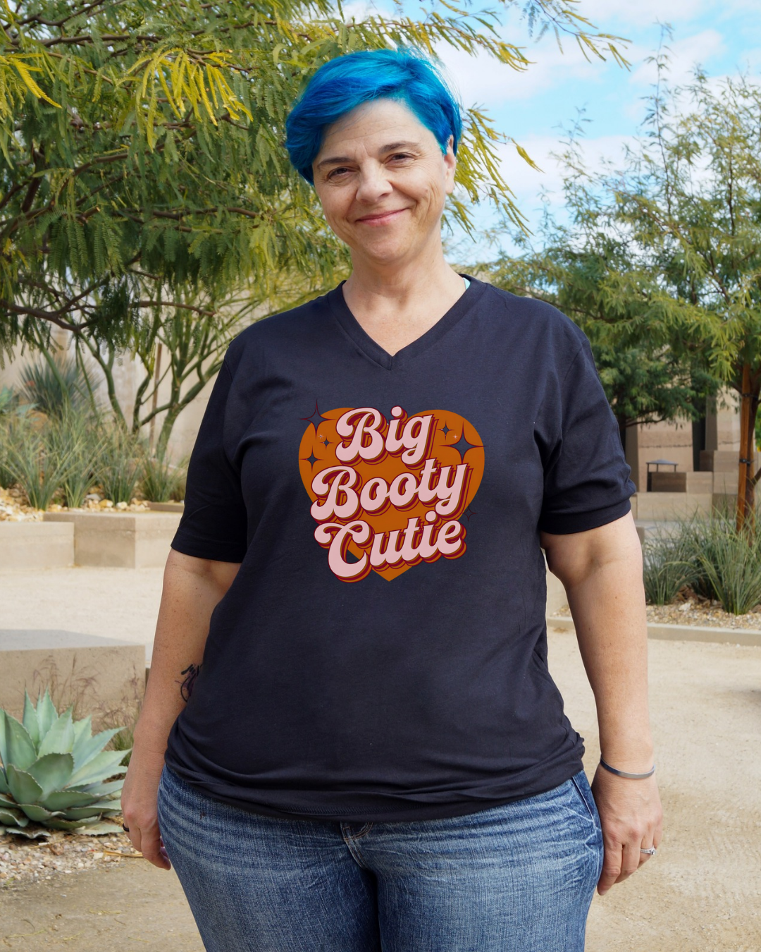 Big Booty Cutie V-Neck Shirt