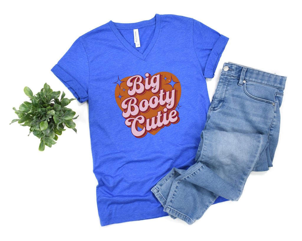 Big Booty Cutie V-Neck