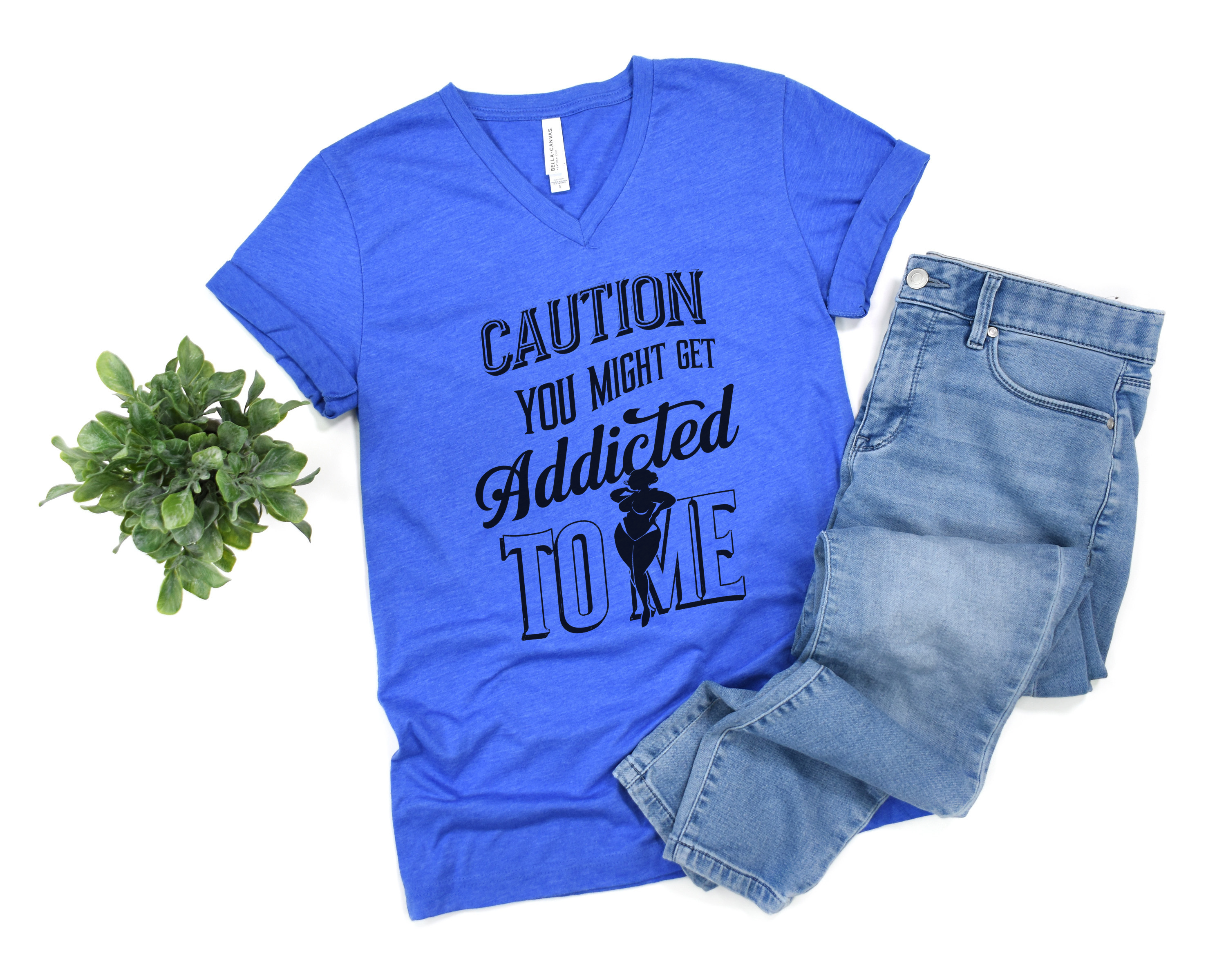 You Might Get Addicted V-Neck