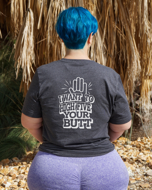 I Want To High Five Your Butt V-Neck Shirt