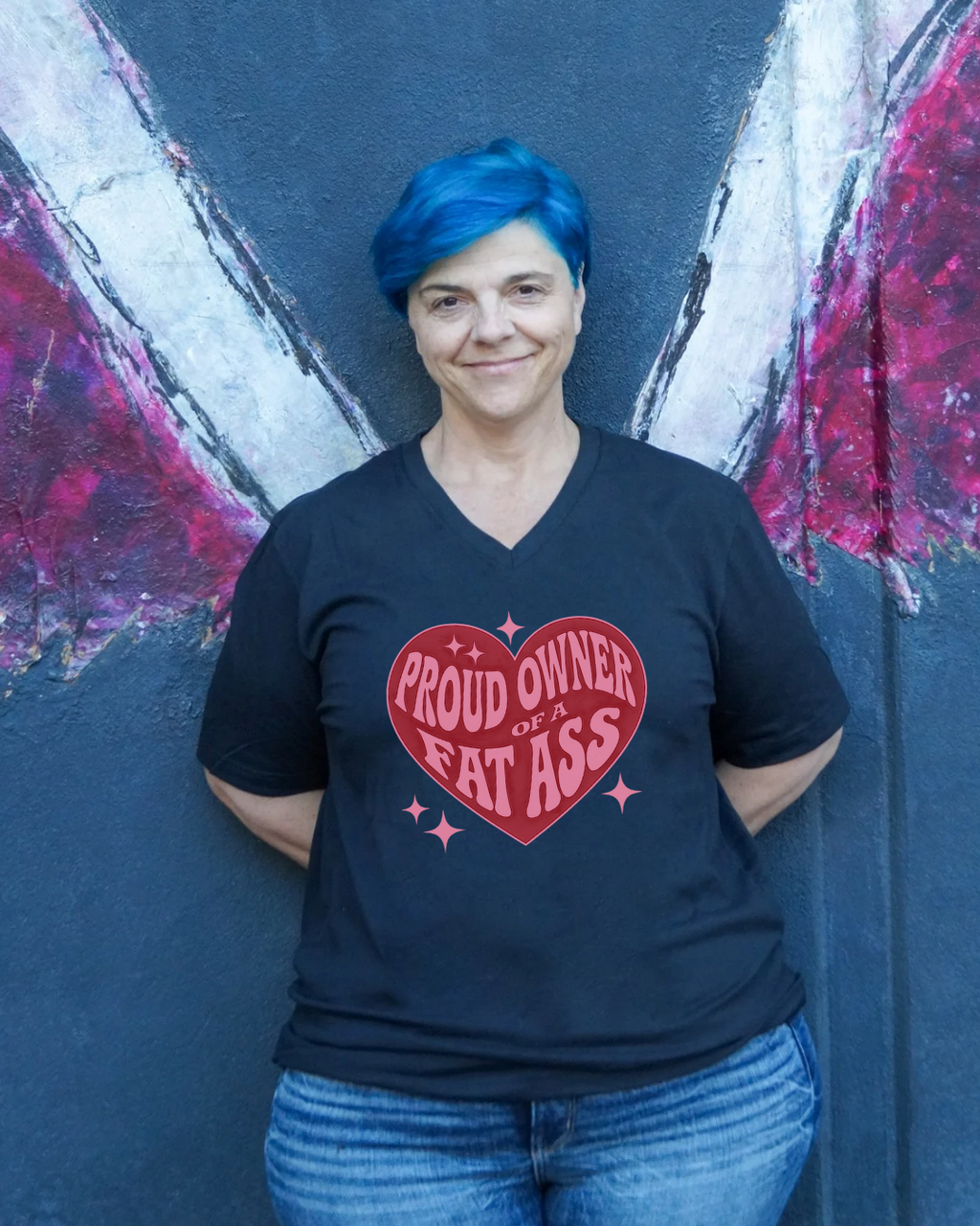 Proud Owner Fat Ass V-Neck