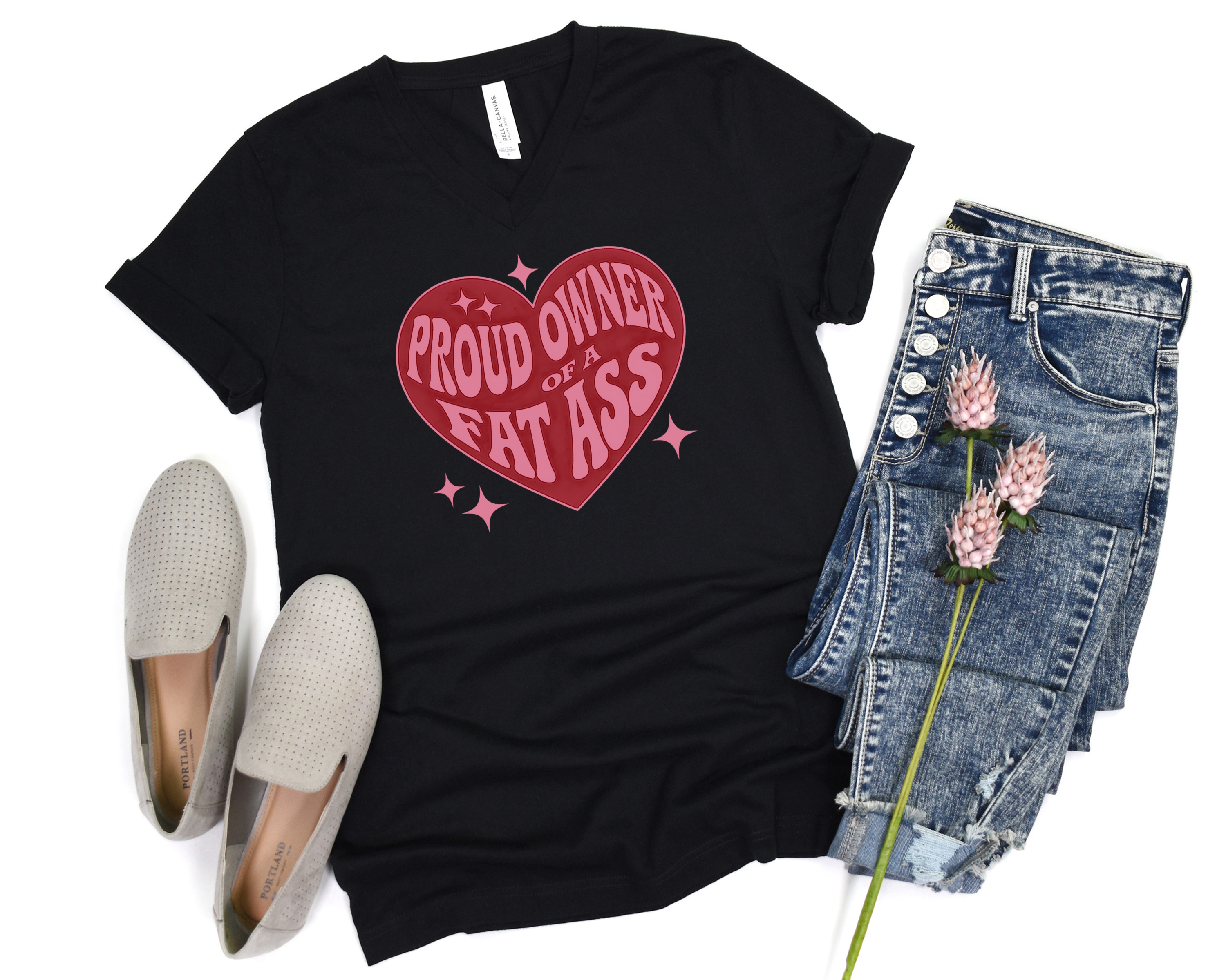 Proud Owner Fat Ass V-Neck