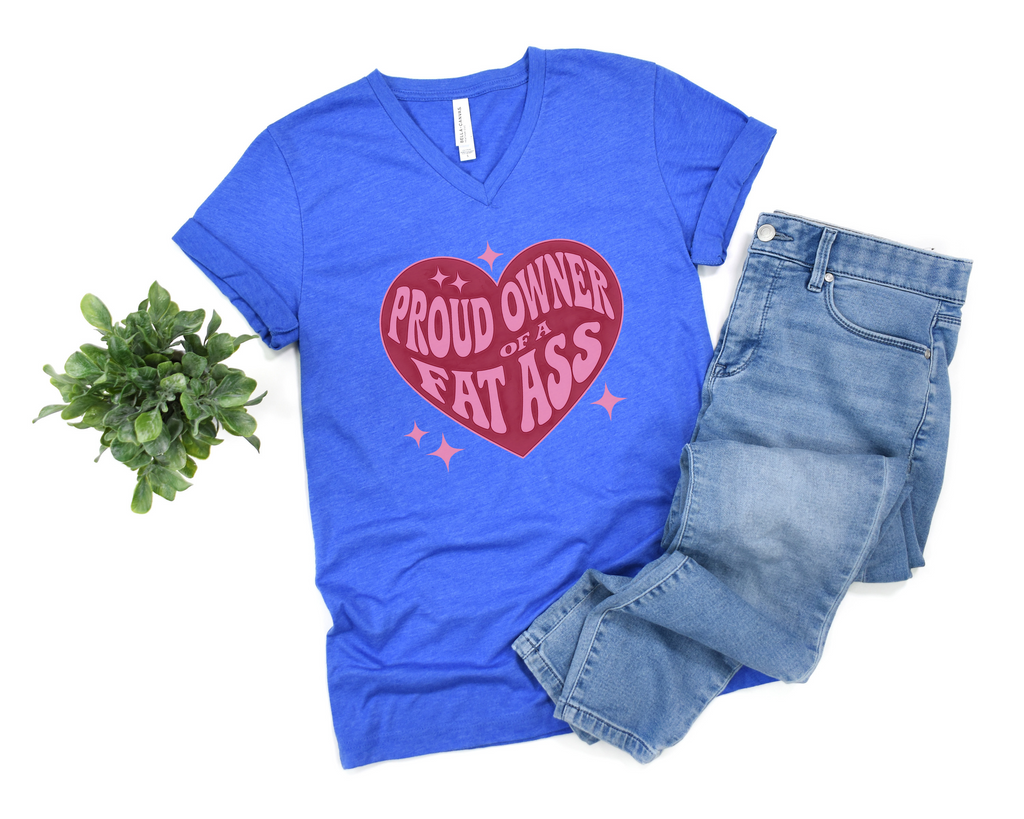 Proud Owner Fat Ass V-Neck