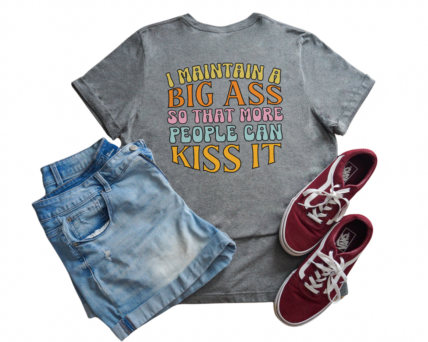 I Want To High Five Your Butt V-Neck Shirt