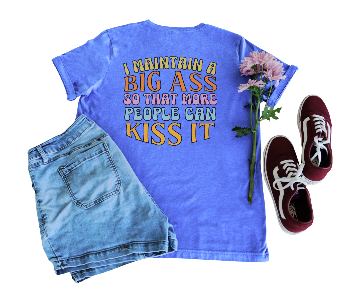 I Want To High Five Your Butt V-Neck Shirt