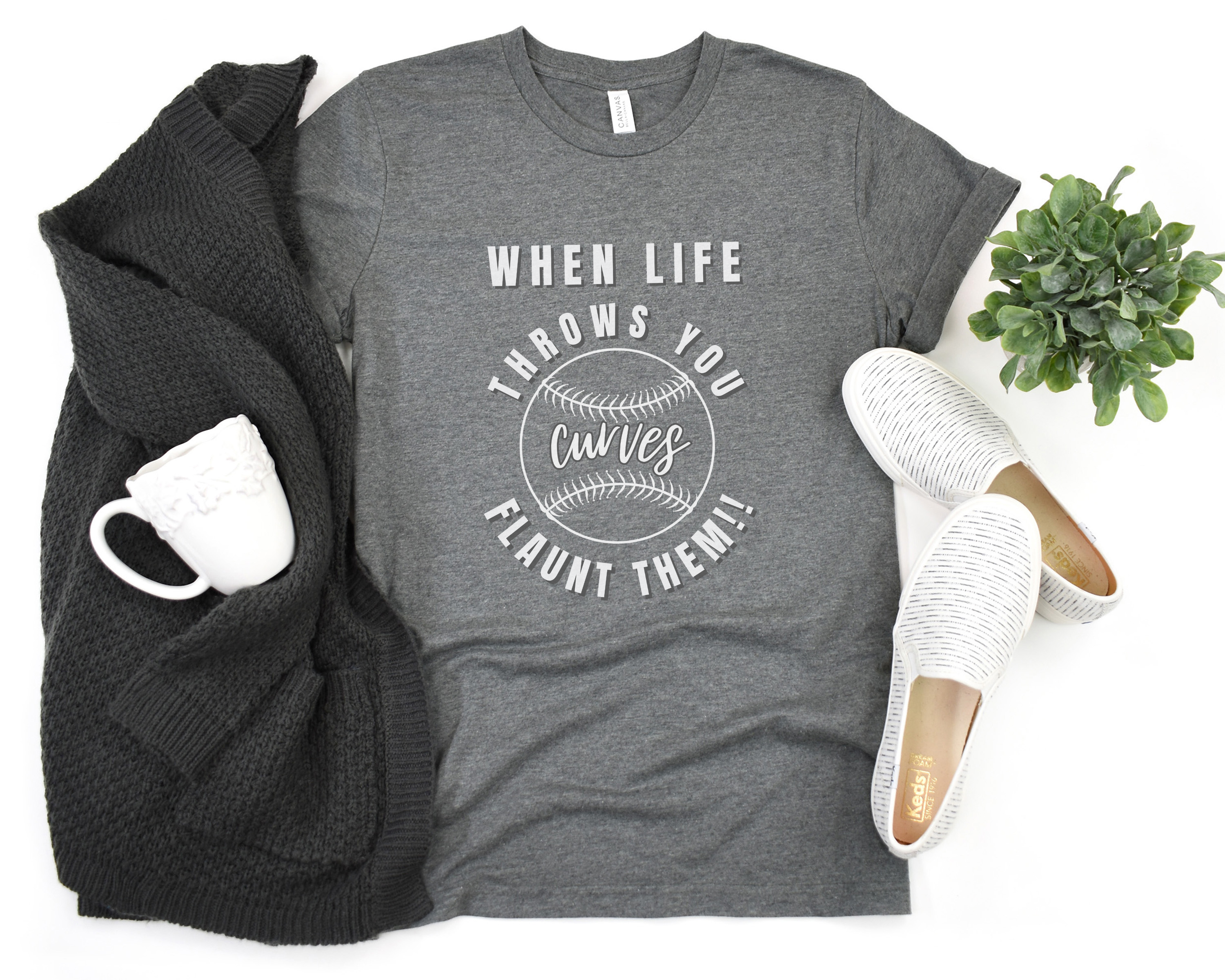 Flaunt Them Curves Tee