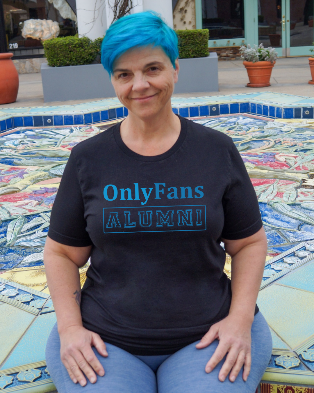 OnlyFans Alumni Crew Neck Tee