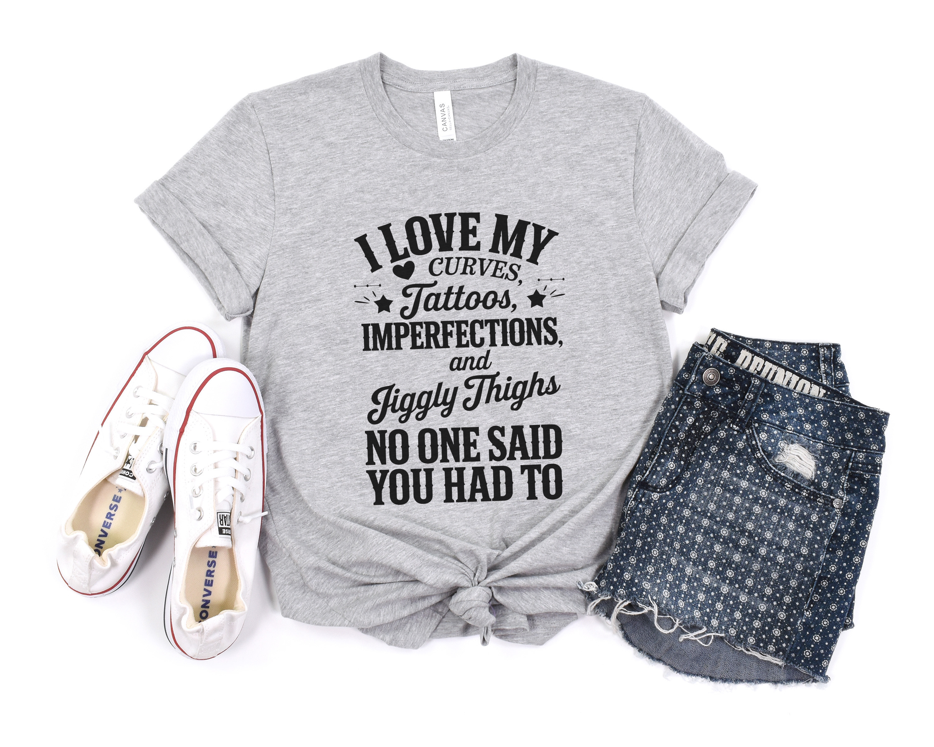 I Love My Curves Tee