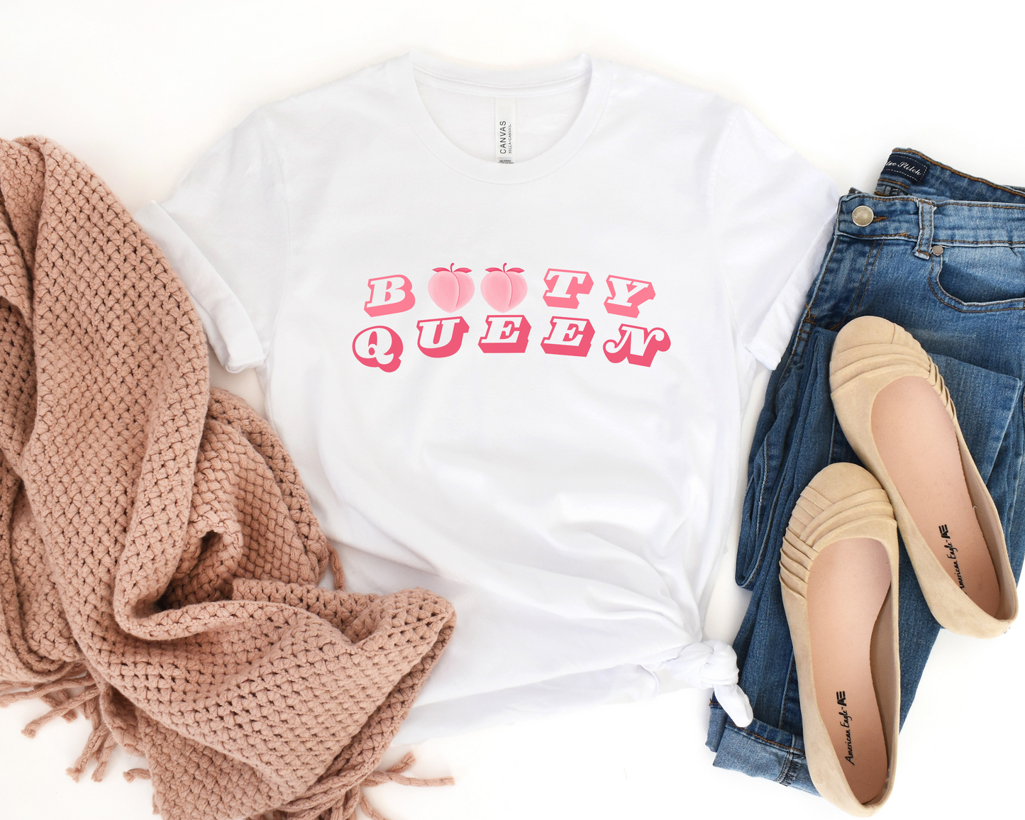 Booty Queen Crew Neck Tee