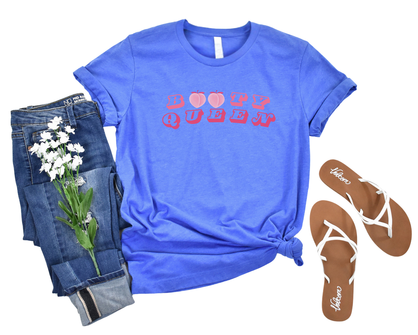Booty Queen Crew Neck Tee