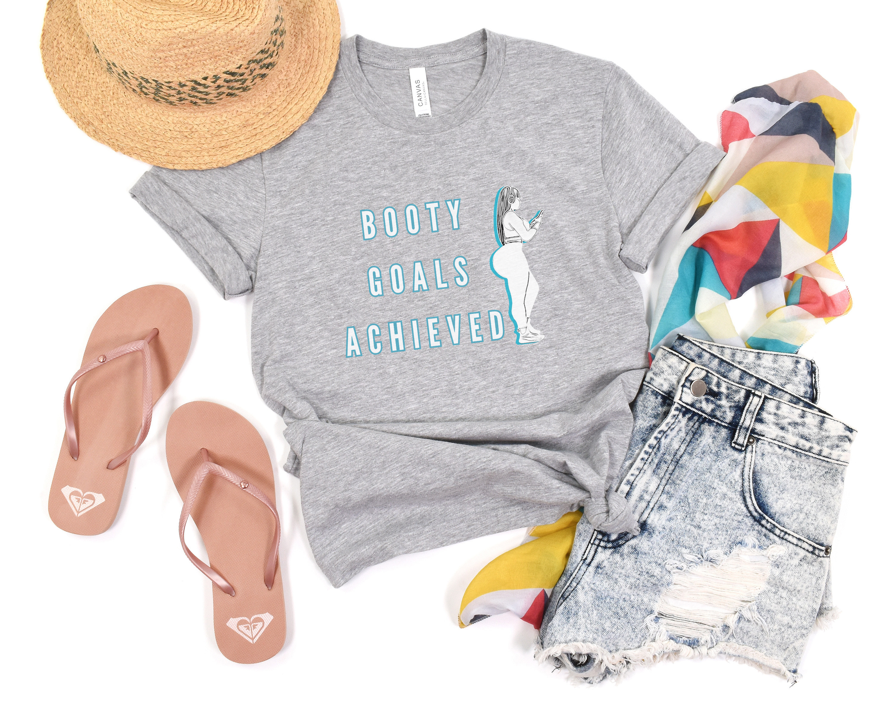 Booty Goals Achieved Tee