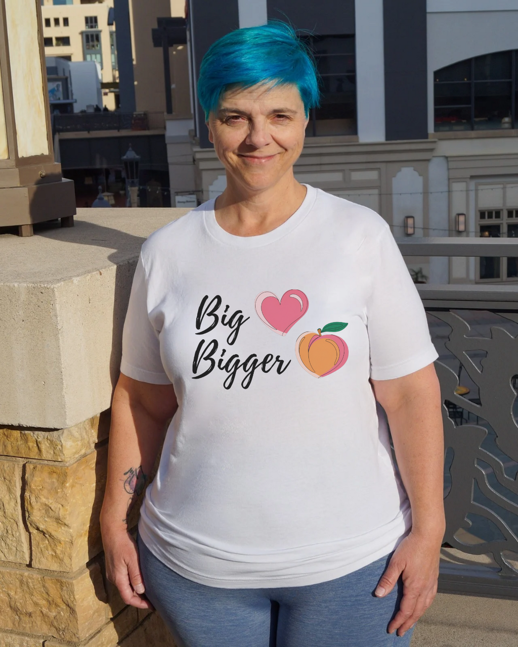 Big Heart Bigger Butt Tee