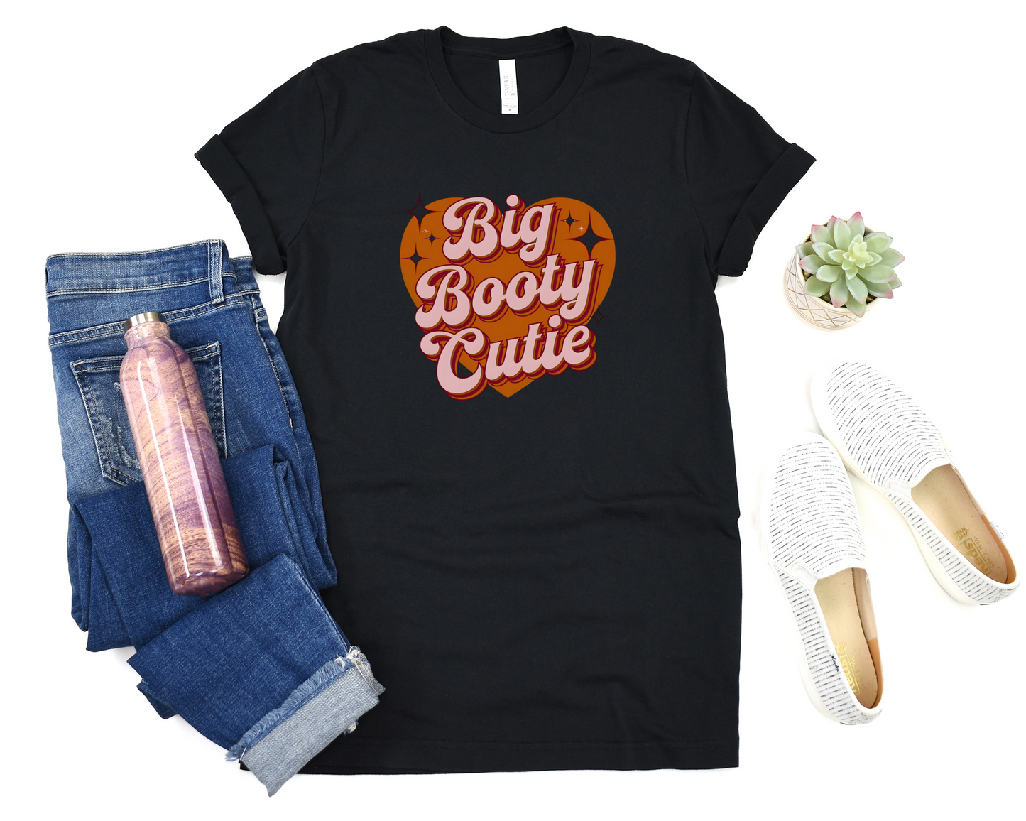 Big Booty Cutie Crew Neck Tee