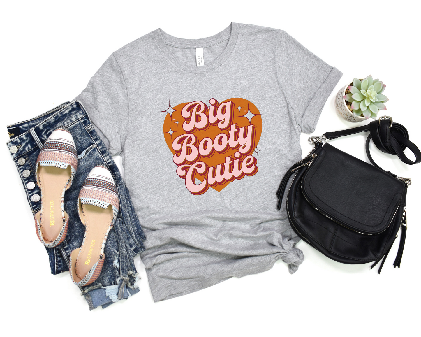 Big Booty Cutie Crew Neck Tee