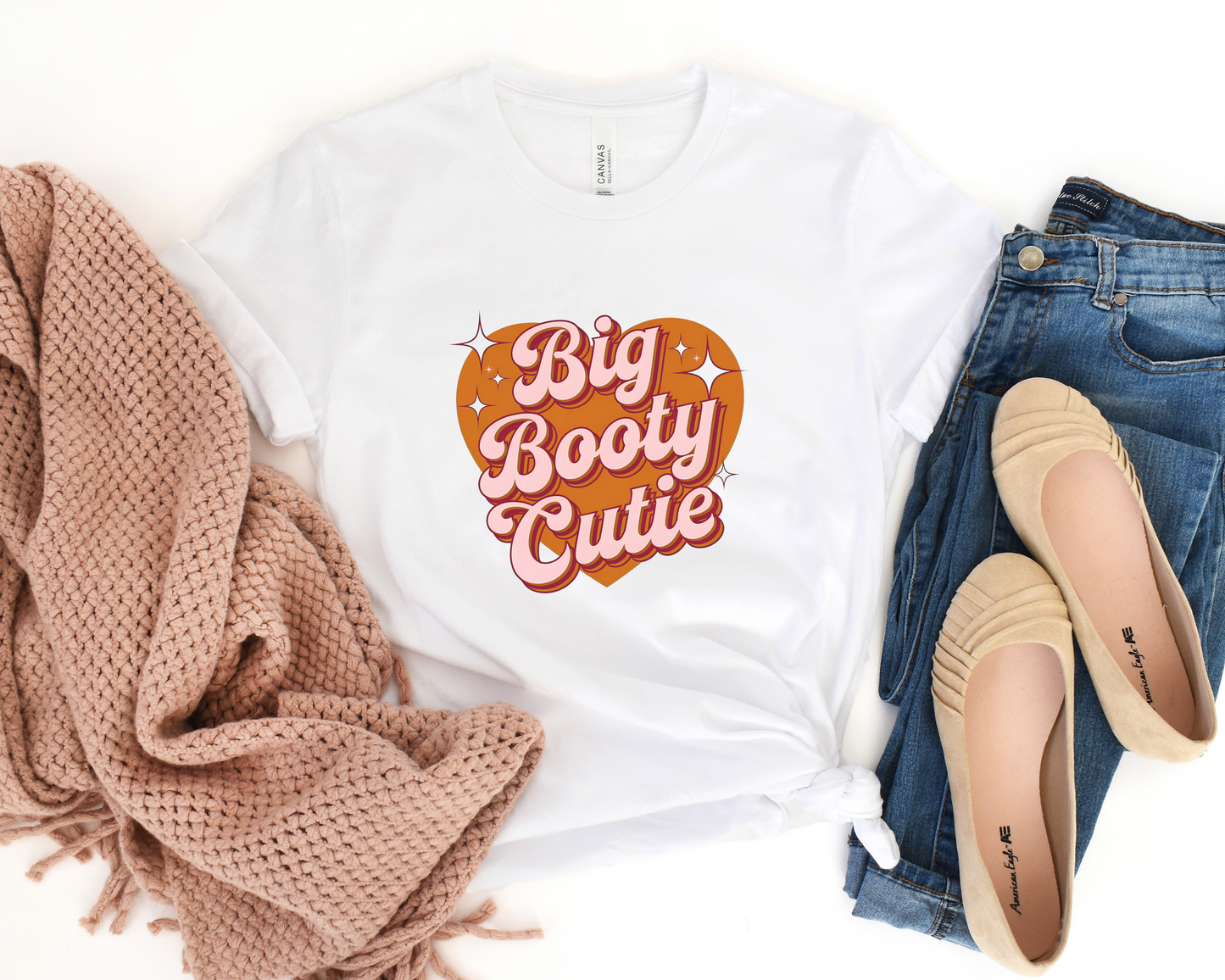 Big Booty Cutie Crew Neck Tee