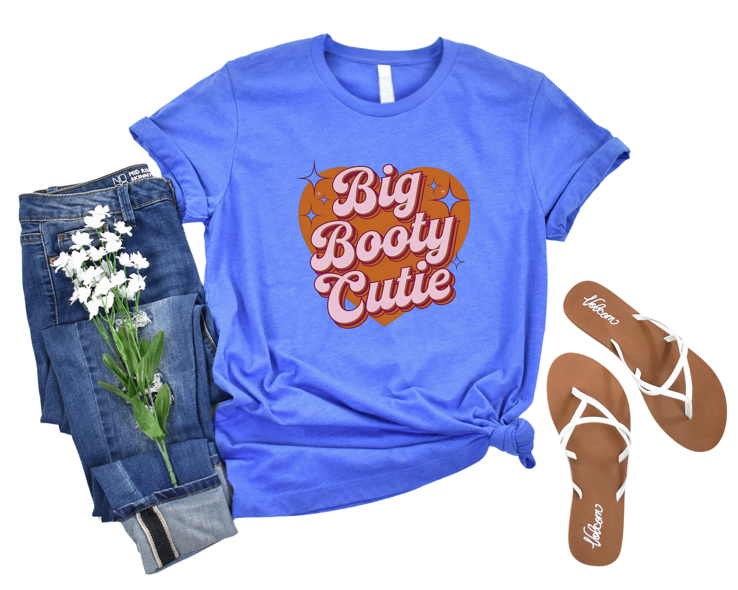Big Booty Cutie Crew Neck Tee