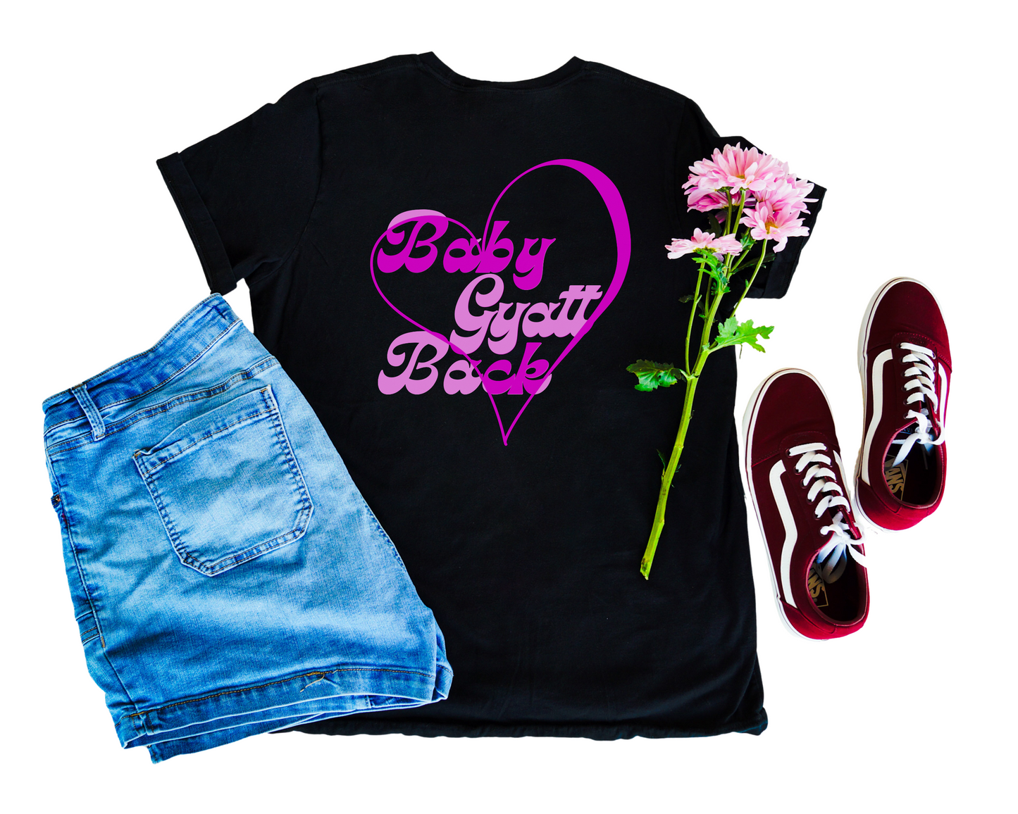 Baby Gyatt Back Crew Neck Tee