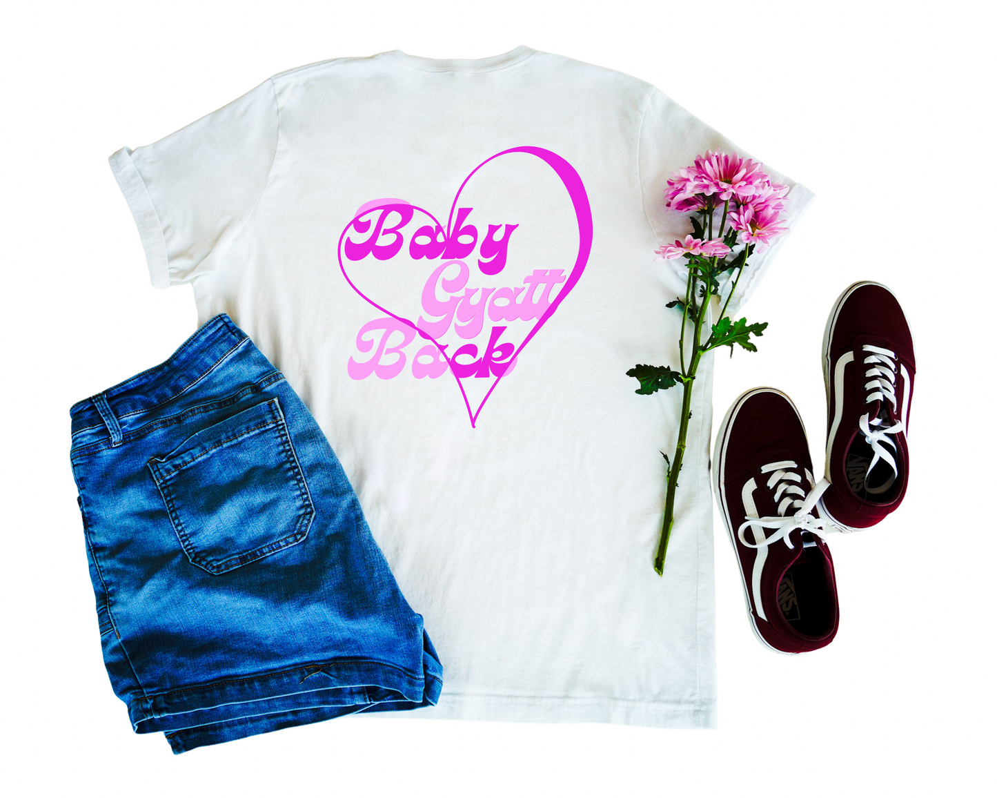 Baby Gyatt Back Crew Neck Tee