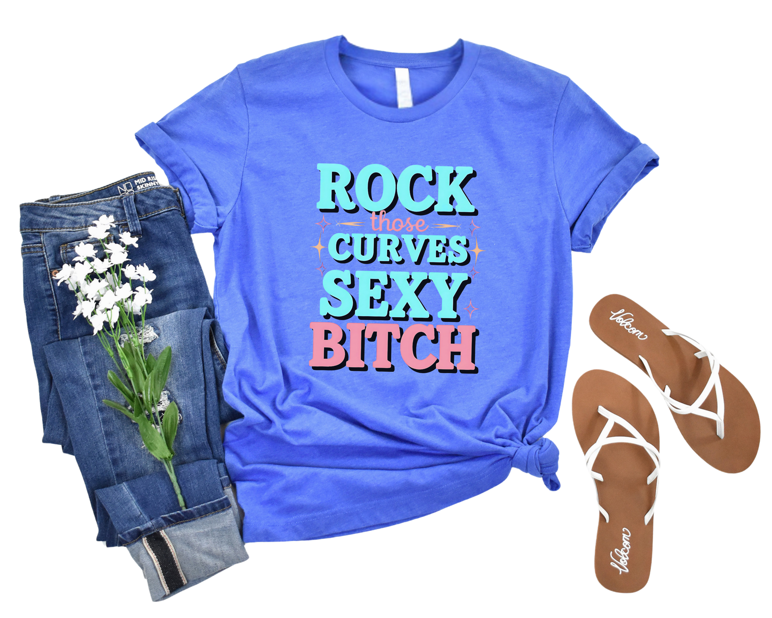 Rock Those Curves Tee