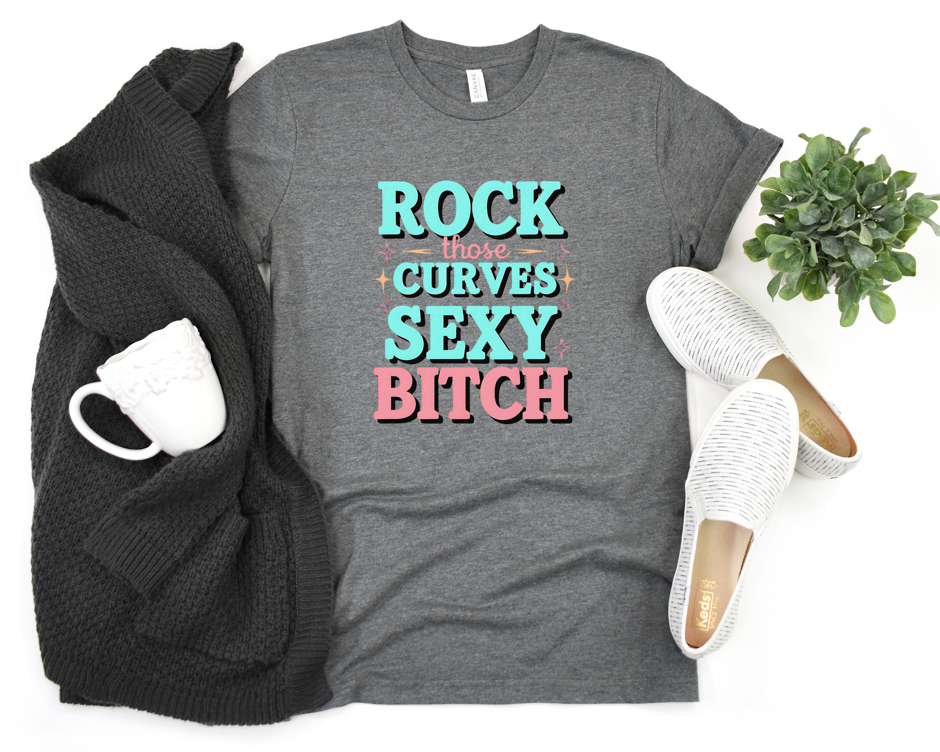 Rock Those Curves Tee