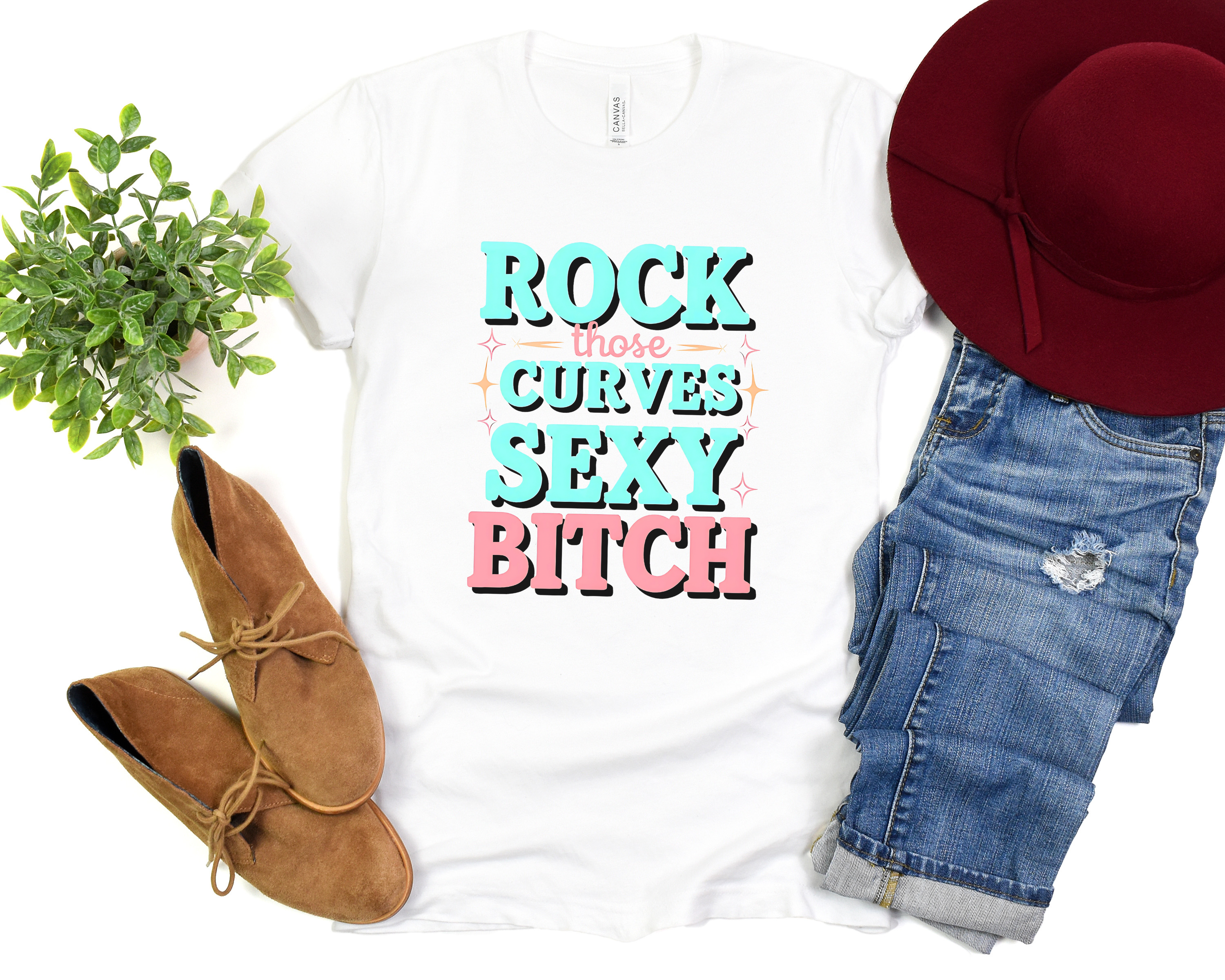 Rock Those Curves Tee