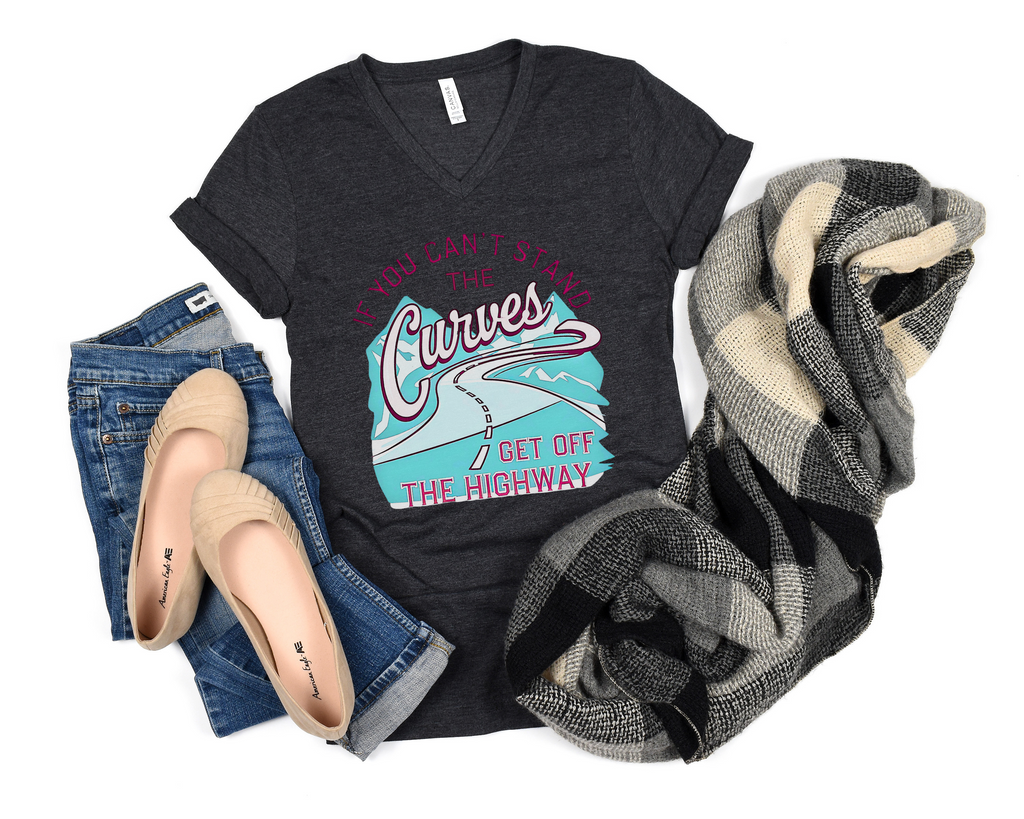 Can't Stand The Curves V-Neck