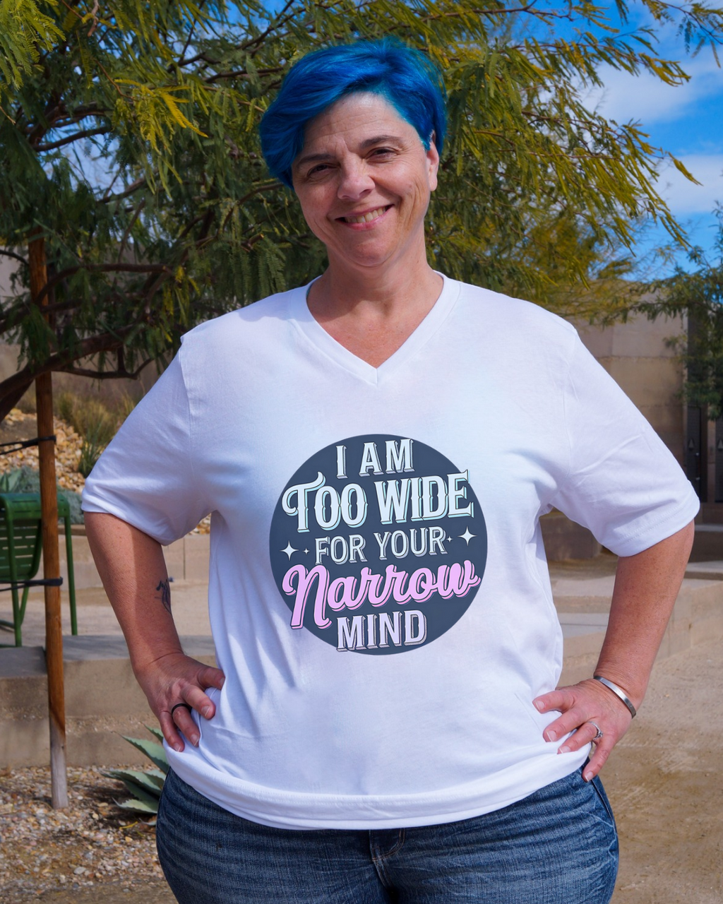 Your Narrow Mind V-Neck